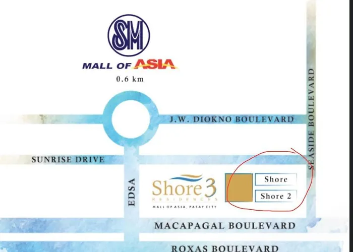Shore Residences In Pasay Near In Mall Of And Airport * Manila
