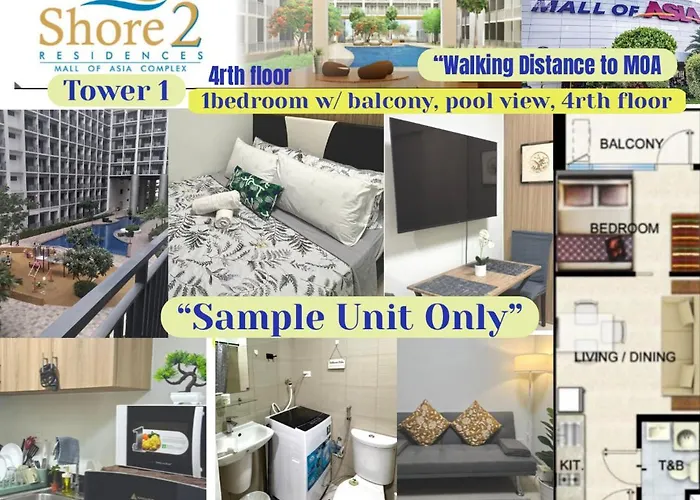 Shore Residences In Pasay Near In Mall Of And Airport * Manila