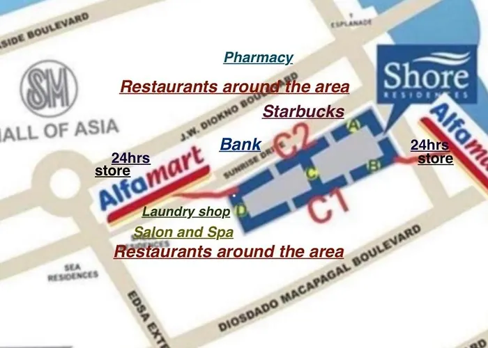 Shore Residences In Pasay Near In Mall Of And Airport Apartment